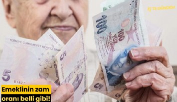 Emeklinin zam oranı belli gibi!