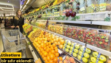 Etiketlere bir sıfır eklendi!