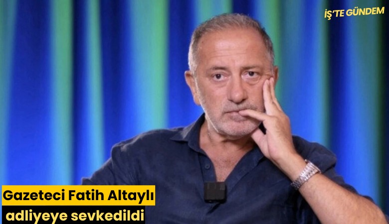 Gazeteci Fatih Altaylı adliyeye sevkedildi