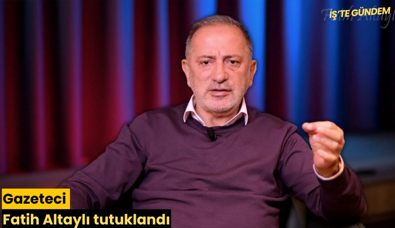 Gazeteci Fatih Altaylı tutuklandı
