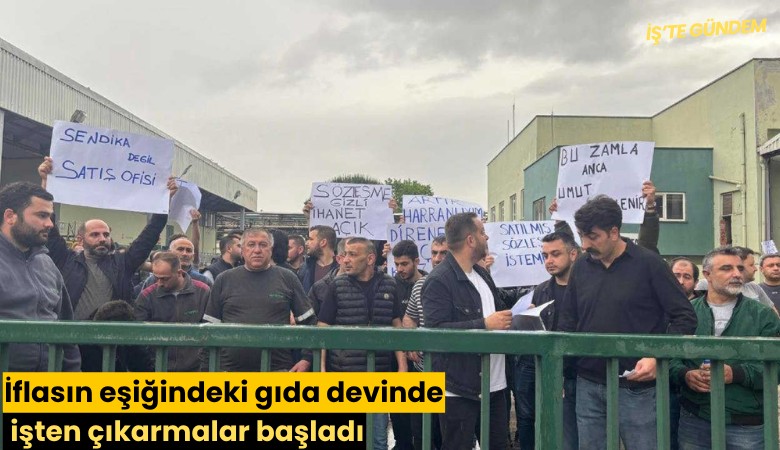 İflasın eşiğindeki gıda devinde işten çıkarmalar başladı