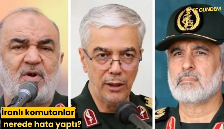 İranlı komutanlar nerede hata yaptı?