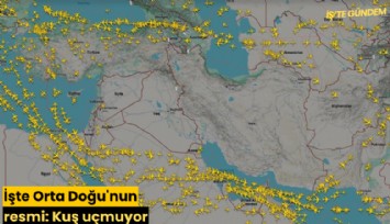 İşte Orta Doğu'nun resmi: Kuş uçmuyor
