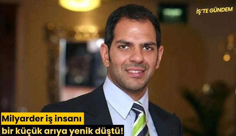 Milyarder iş insanı bir küçük arıya yenik düştü!