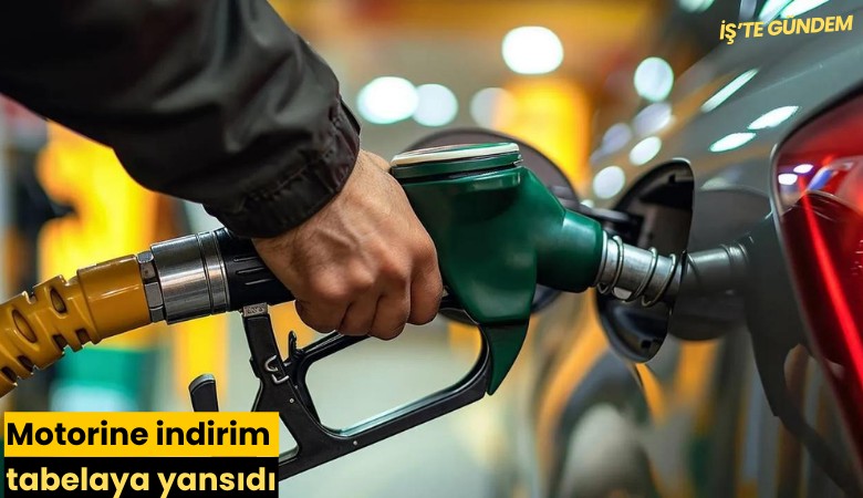 Motorine indirim tabelaya yansıdı