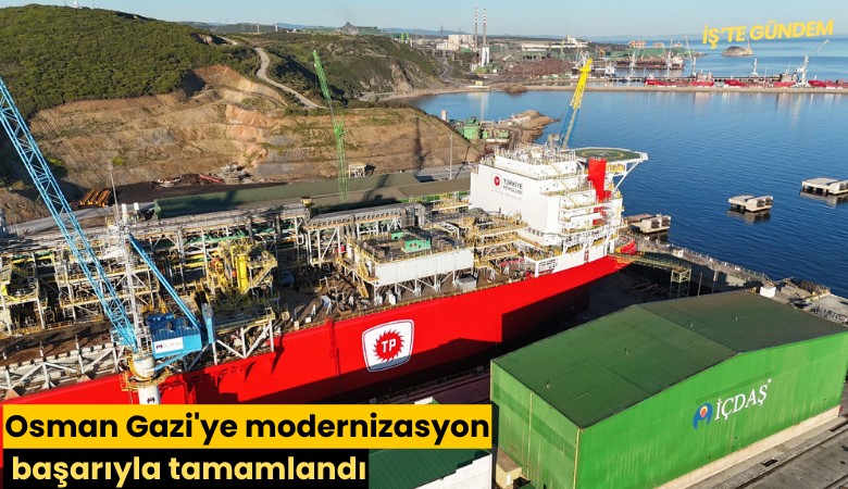 Osman Gazi'ye modernizasyon başarıyla tamamlandı