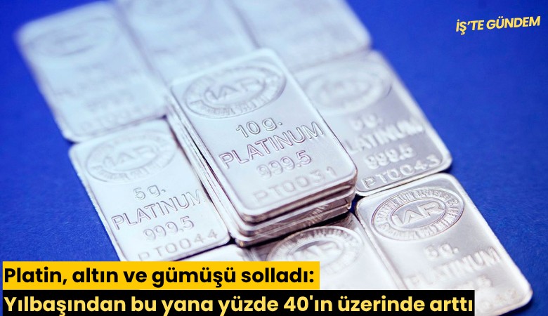 Platin, altın ve gümüşü solladı: Yılbaşından bu yana yüzde 40'ın üzerinde arttı