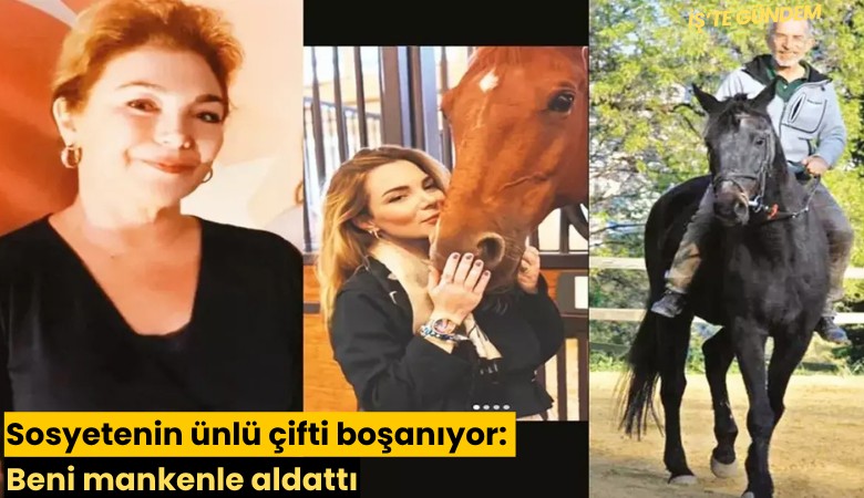Sosyetenin ünlü çifti boşanıyor: Beni mankenle aldattı