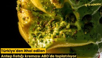 Türkiye'den ithal edilen Antep fıstığı kreması ABD'de toplatılıyor
