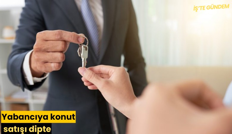 Yabancıya konut satışı dipte