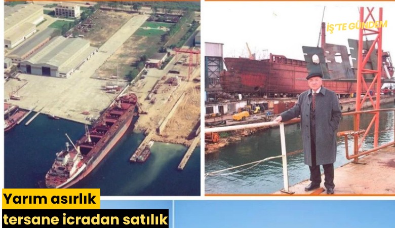 Yarım asırlık tersane icradan satılık