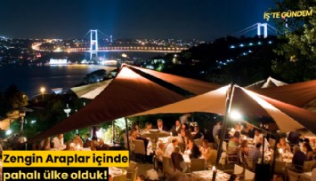 Zengin Araplar içinde pahalı ülke olduk!