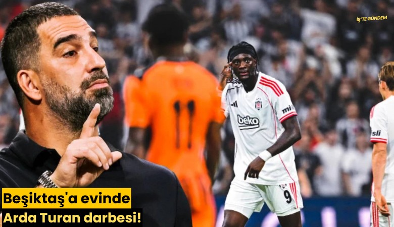 Beşiktaş'a evinde Arda Turan darbesi!