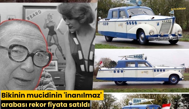 Bikininin mucidinin 'inanılmaz' arabası rekor fiyata satıldı