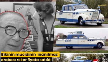 Bikininin mucidinin 'inanılmaz' arabası rekor fiyata satıldı