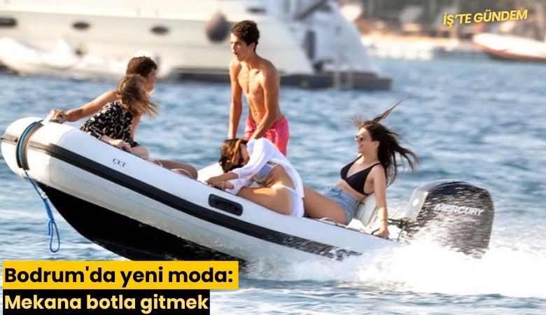 Bodrum'da yeni moda: Mekana botla gitmek