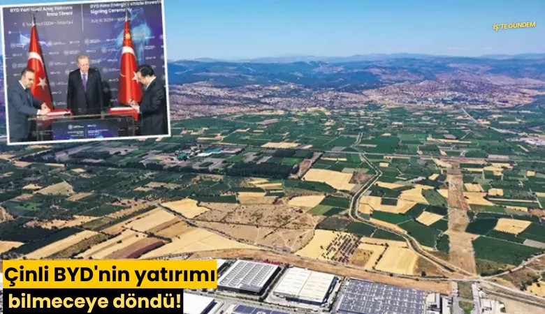 Çinli BYD'nin yatırımı bilmeceye döndü!