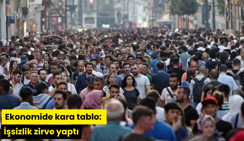 Ekonomide kara tablo: İşsizlik zirve yaptı