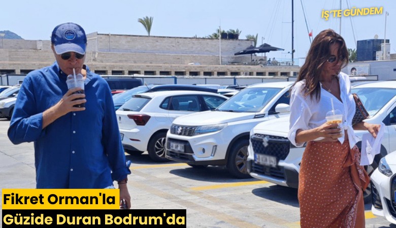 Fikret Orman'la Güzide Duran Bodrum'da