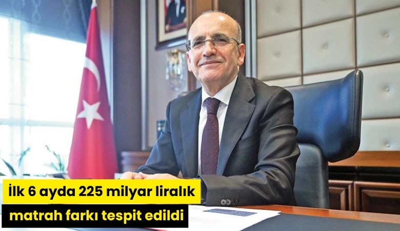 İlk 6 ayda 225 milyar liralık matrah farkı tespit edildi