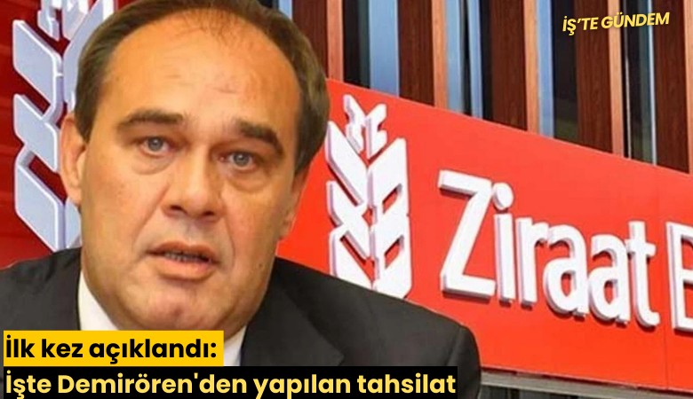 İlk kez açıklandı: İşte Demirören'den yapılan tahsilat