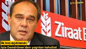 İlk kez açıklandı: İşte Demirören'den yapılan tahsilat