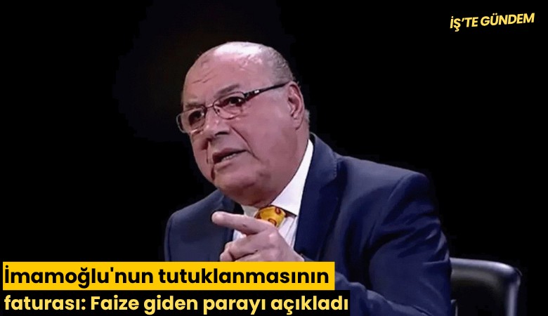 İmamoğlu'nun tutuklanmasının faturası: Faize giden parayı açıkladı