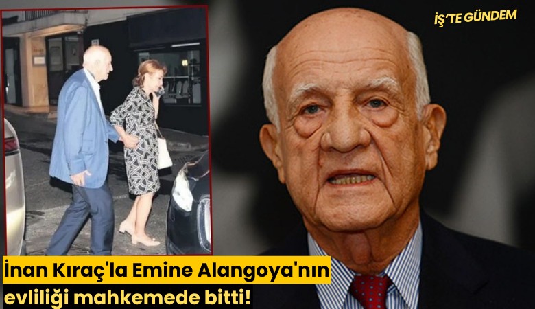 İpek Kıraç kazandı: İnan Kıraç'la Emine Alangoya'nın evliliği mahkemede bitti!