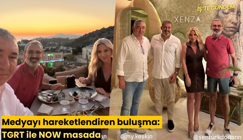 Medyayı hareketlendiren buluşma: TGRT ile NOW masada!