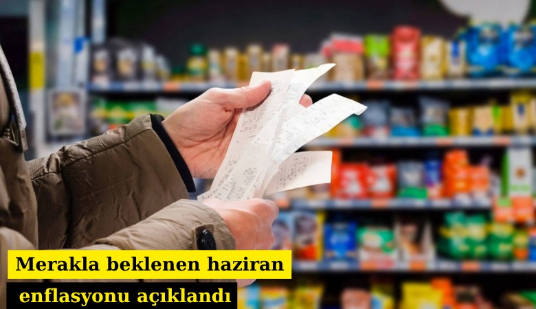 Merakla beklenen haziran ayı enflasyonu açıklandı