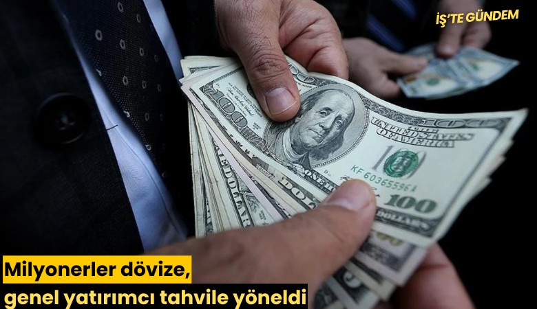 Milyonerler dövize, genel yatırımcı tahvile yöneldi