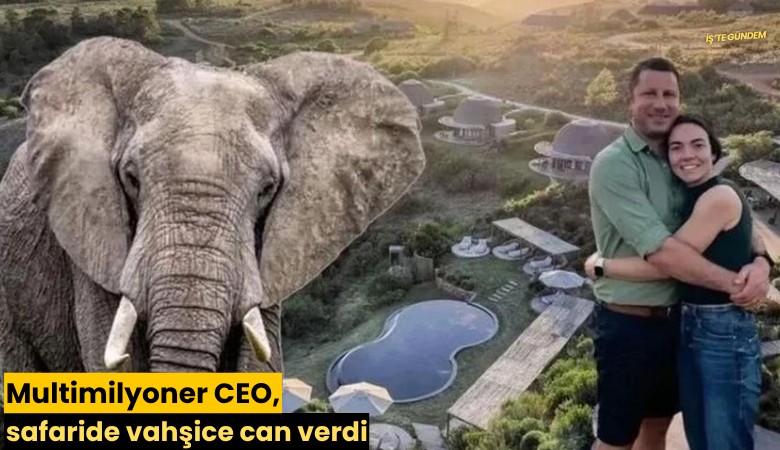 Multimilyoner CEO, safaride vahşice can verdi
