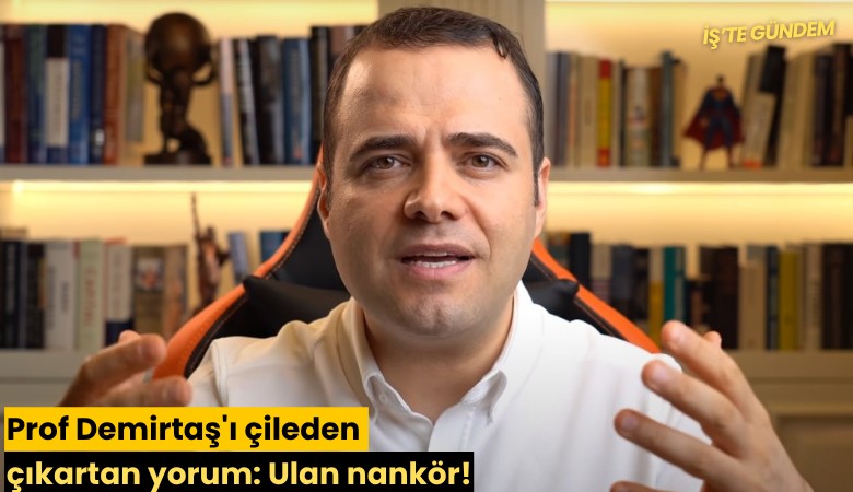 Prof Demirtaş'ı çileden çıkartan yorum: Ulan nankör!