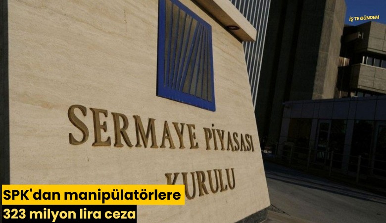 SPK'dan manipülatörlere 323 milyon lira ceza