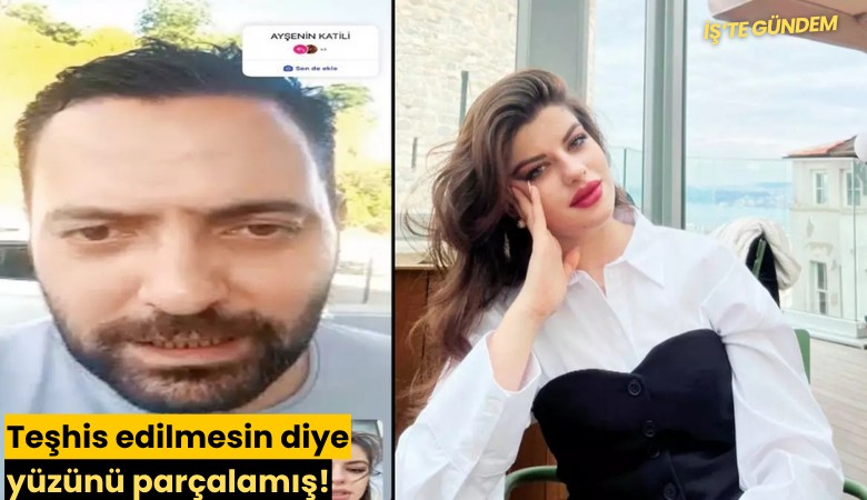 Teşhis edilmesin diye yüzünü parçalamış!