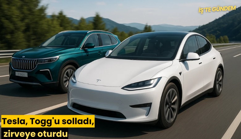 Tesla, Togg'u solladı, zirveye oturdu