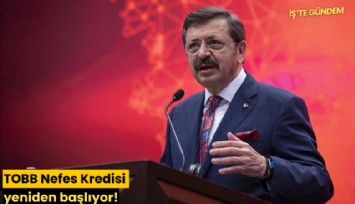 TOBB Nefes Kredisi yeniden başlıyor!