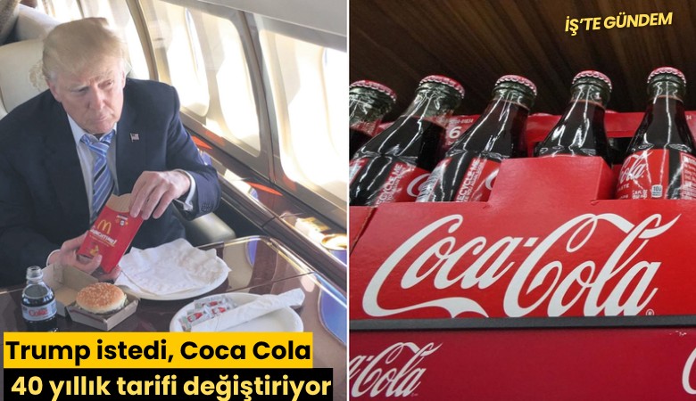 Trump istedi, Coca Cola 40 yıllık tarifi değiştiriyor