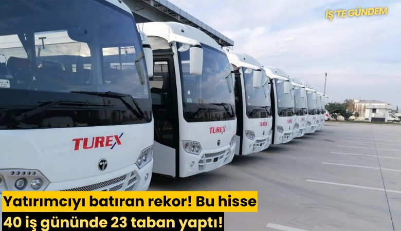 Yatırımcıyı batıran rekor! Bu hisse 40 iş gününde 23 taban yaptı!