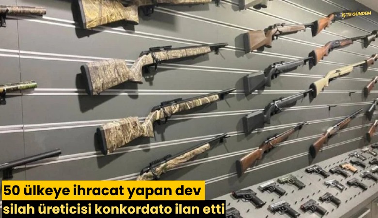 50 ülkeye ihracat yapan dev silah üreticisi konkordato ilan etti