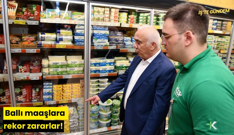 Ballı maaşlara rekor zararlar!