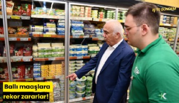 Ballı maaşlara rekor zararlar!