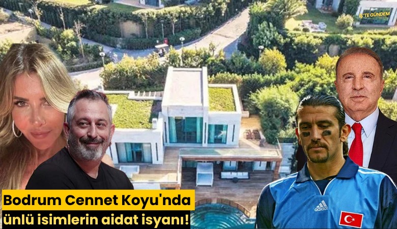 Bodrum Cennet Koyu'nda ünlü isimlerin aidat isyanı!