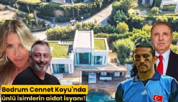Bodrum Cennet Koyu'nda ünlü isimlerin aidat isyanı!