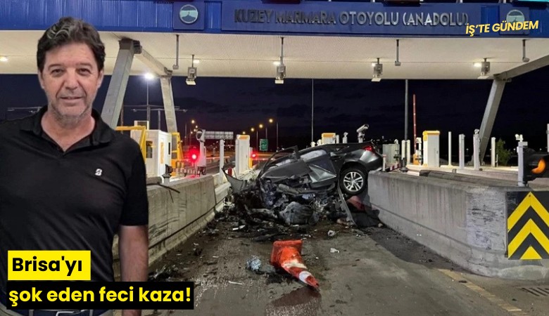 Brisa'yı şok eden feci kaza!