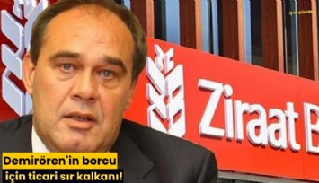 Demirören'in borcu için ticari sır kalkanı!