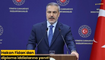 Hakan Fidan'dan diploma iddialarına yanıt!