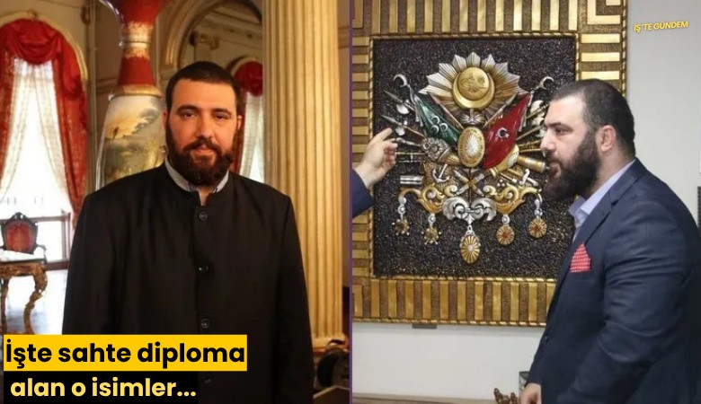İşte sahte diploma alan o isimler...