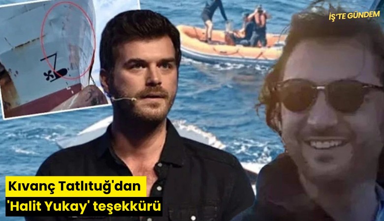 Kıvanç Tatlıtuğ'dan 'Halit Yukay' teşekkürü