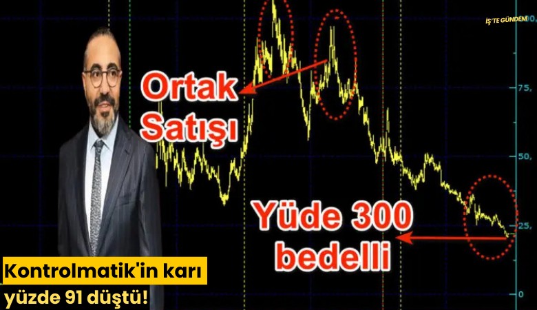 Kontrolmatik'in karı yüzde 91 düştü!